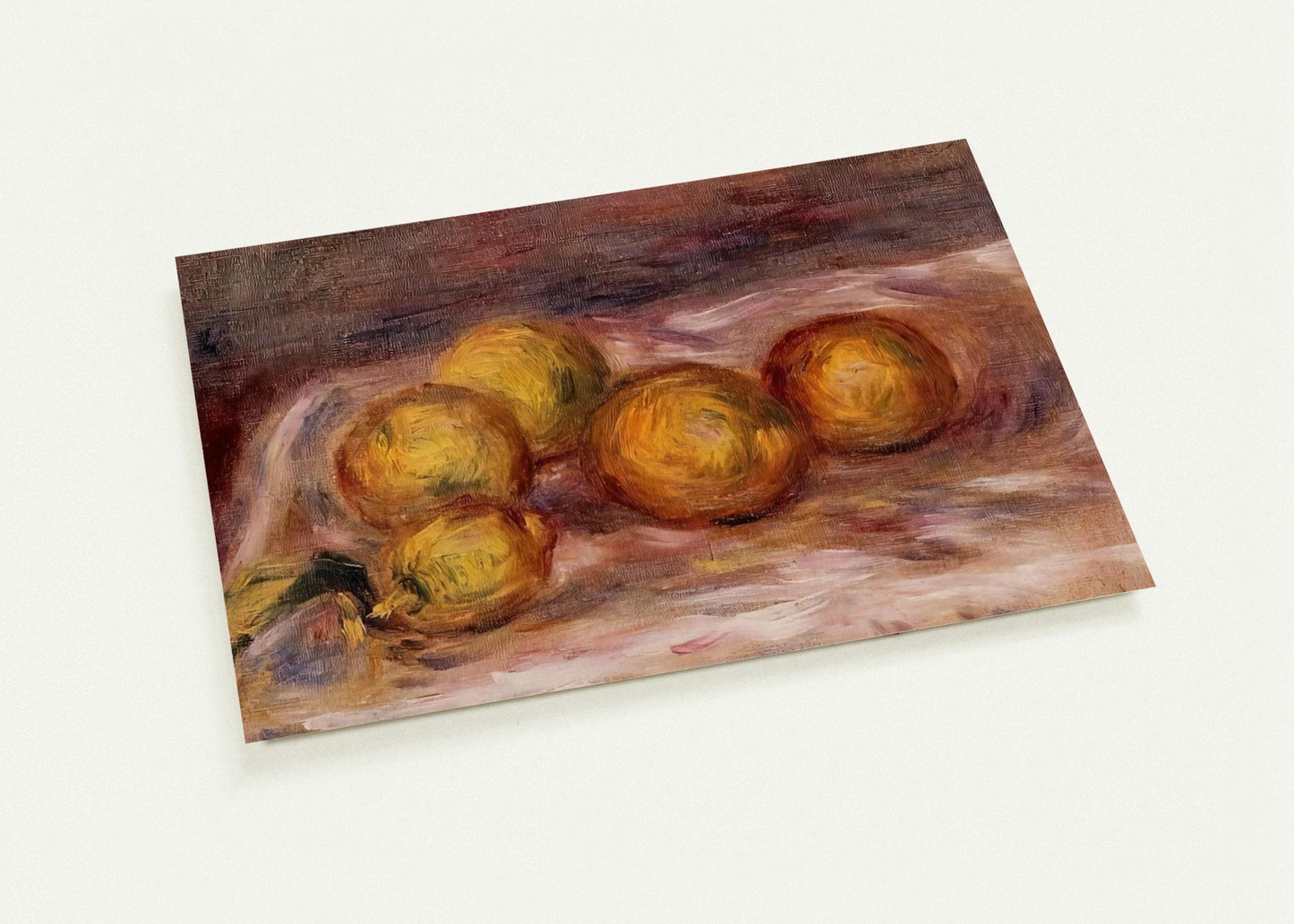 Lemons By Pierre-Auguste Renoir Pack of 10 Post Cards | Pierre-Auguste Renoir Post Cards | A6 (10.5 x 14.8 cm) - 4.1 x 5.8 inches