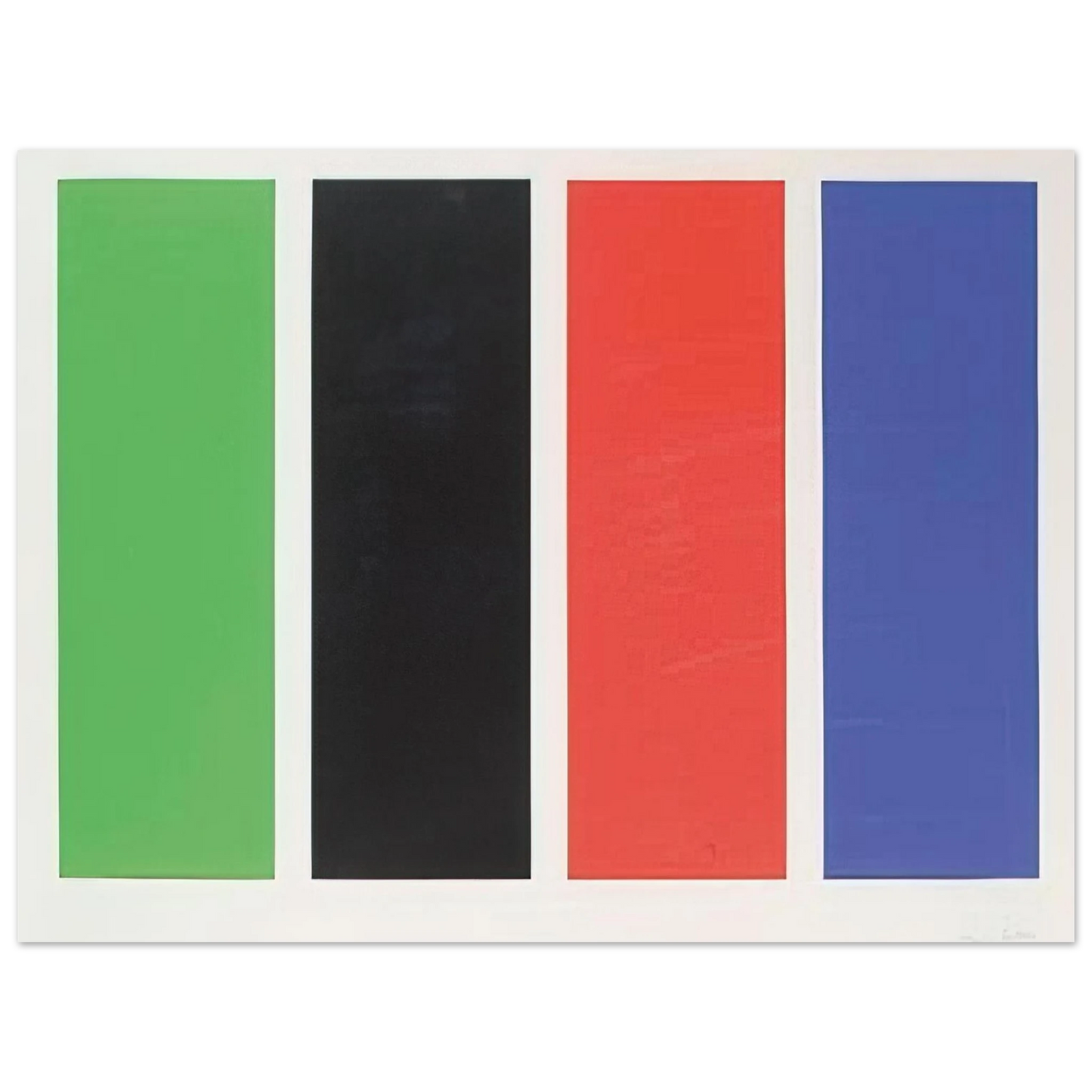 Ellsworth Kelly - Four Panels Fine Art Poster - Default Title