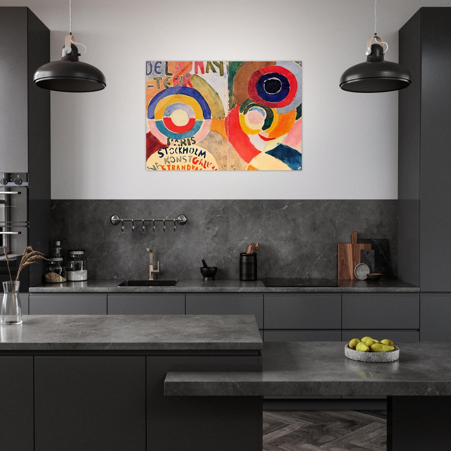 MODERNISM - Sonia Delaunay Acrylic Print - 70x100 cm / 28x40″ inches