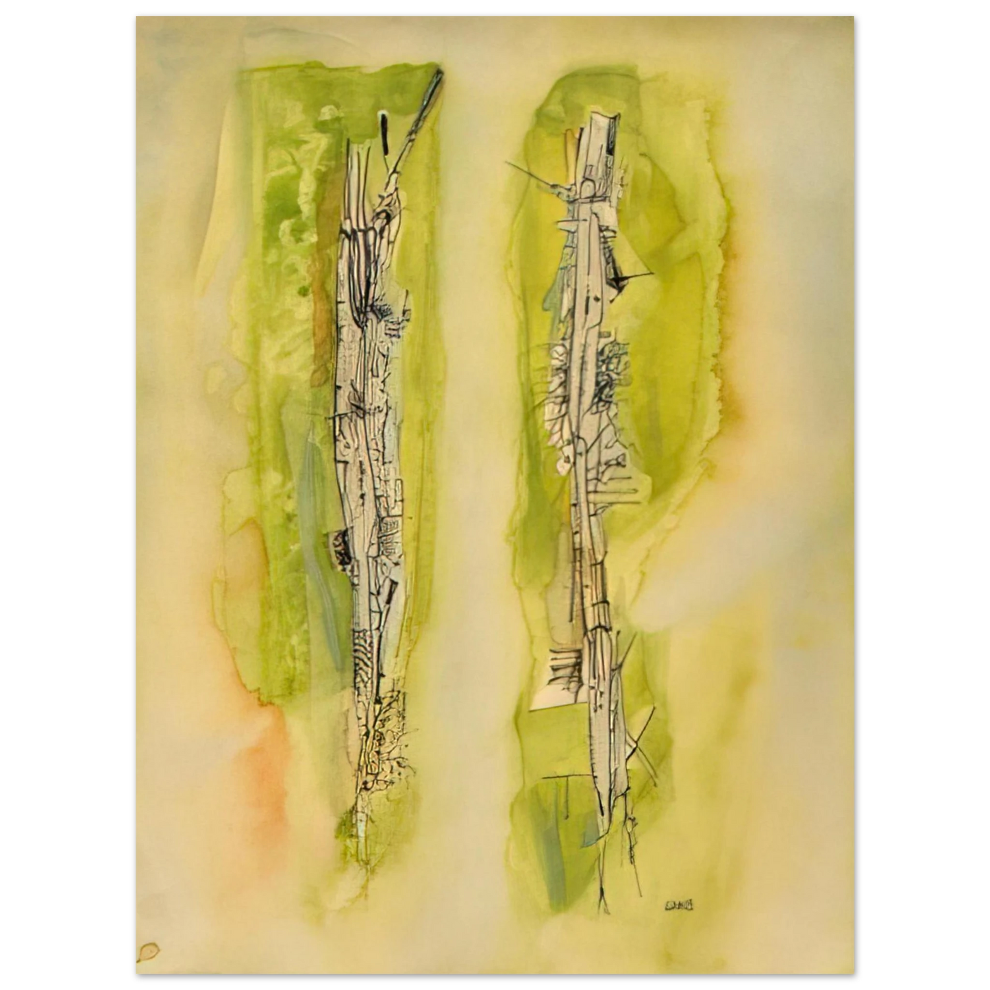 Wols - Untitled - 1940 Fine Art Poster - Default Title