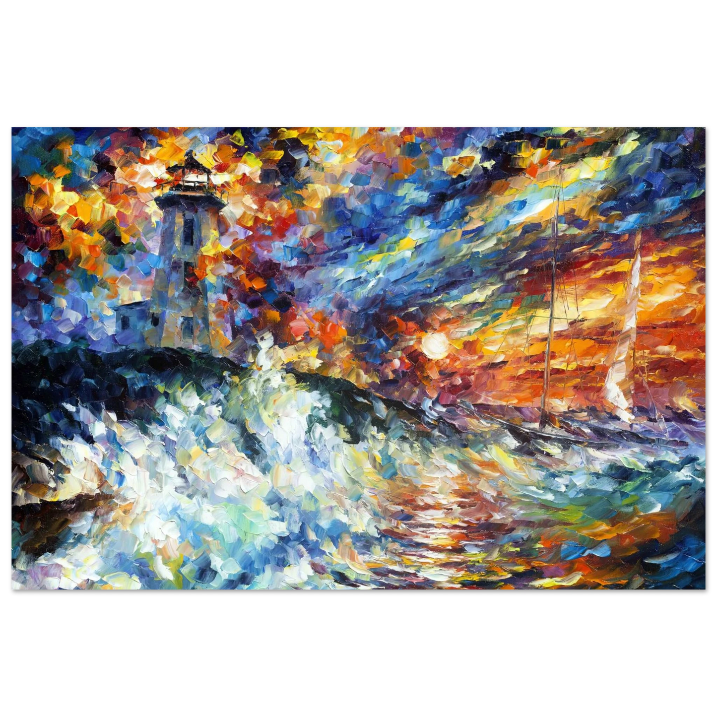 Leonid Afremov - Leonid Afremov Fine Art Poster - 40x60 cm / 16x24 inches