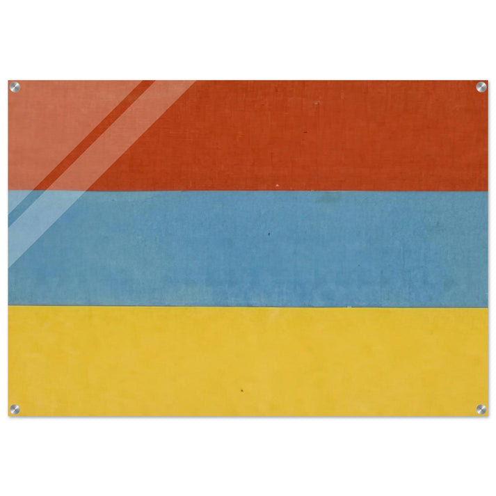 Red, Blue, Yellow - Ellsworth Kelly Acrylic Print - 70x100 cm / 28x40″ inches