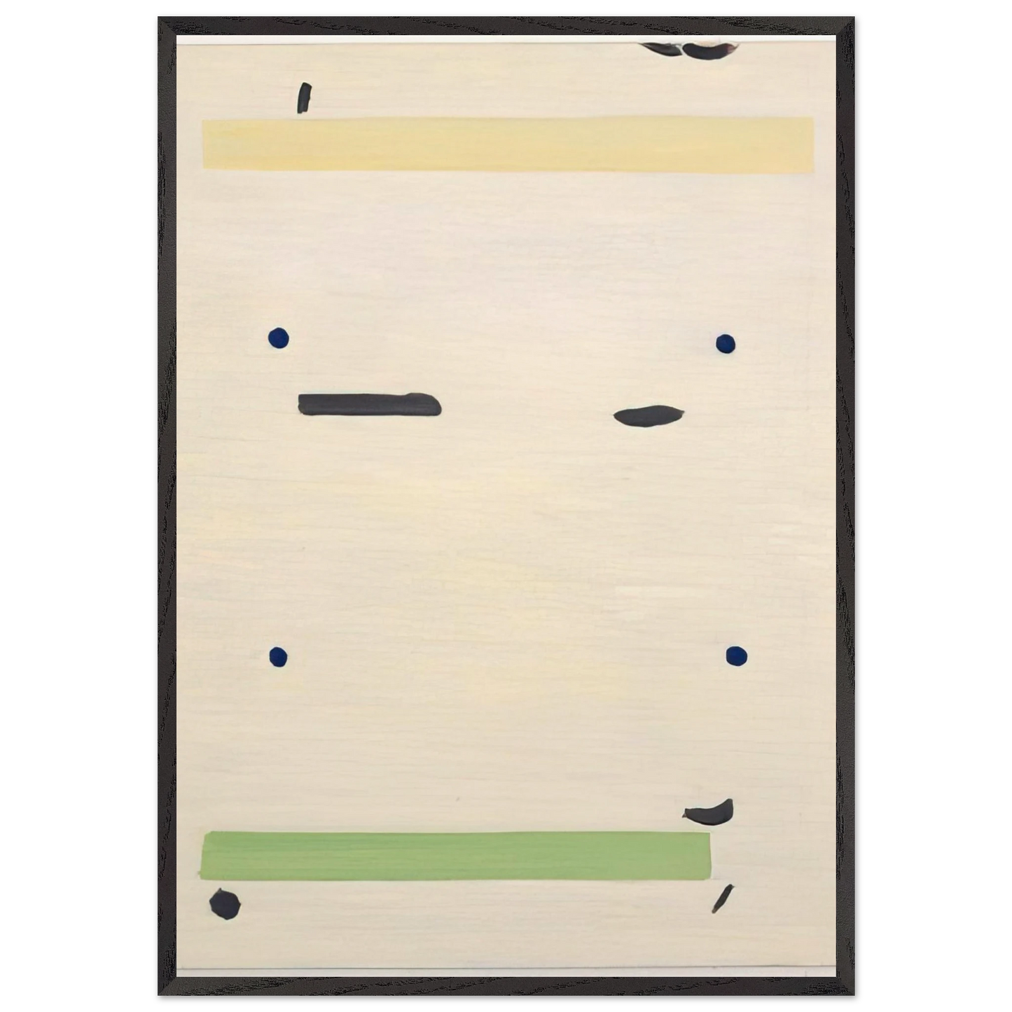 Recover - 2003 N2 - Raoul De Keyser 70x100 cm / 28x40 inches Framed Art Print – Black Wooden Frame