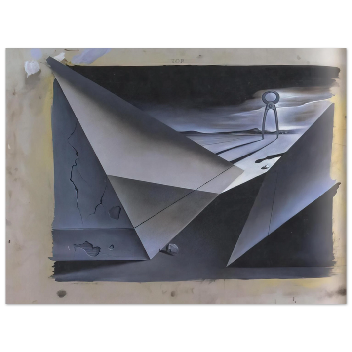 Salvador Dali - DESIGN FOR THE FILM SPELLBOUND 2 75x100 cm / 30x40inches Fine Art Poster