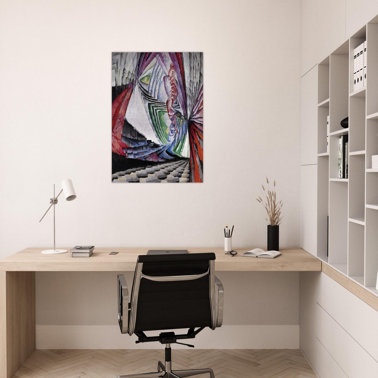 Positioning of Mobile Graphic Elements - Frantisek Kupka Brushed Aluminum Print - 70x100 cm / 28x40 inches | Frantisek Kupka Aluminum Print | Frantisek Kupka Prints