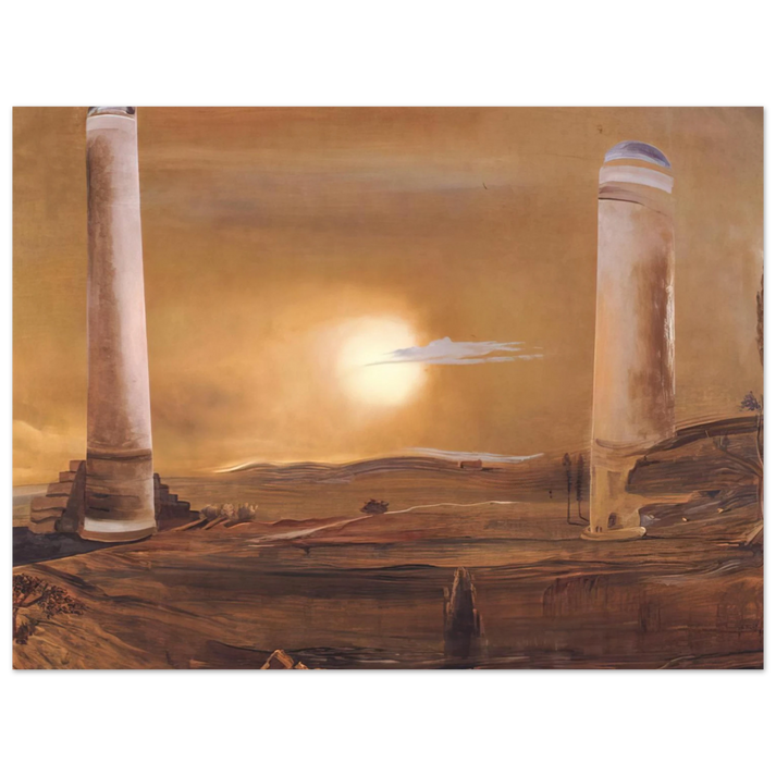 Salvador Dali - THE TOWERS 75x100 cm / 30x40inches Fine Art Poster