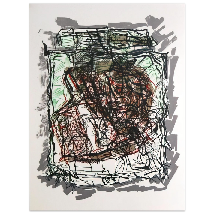 Jean-Paul Riopelle - Lithographie 1976 75x100 cm / 30x40inches Fine Art Poster