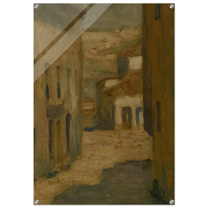 Street of Segovia - Tarsila do Amaral Acrylic Print - 70x100 cm / 28x40″ inches