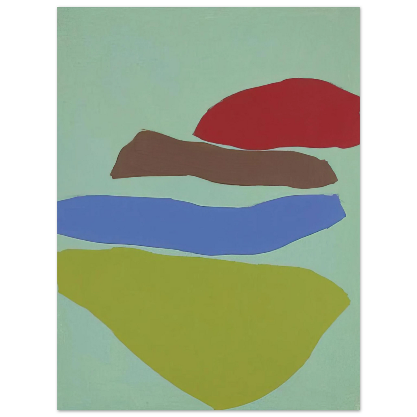 Ray Parker - Untitled - 1967 Fine Art Poster - Default Title