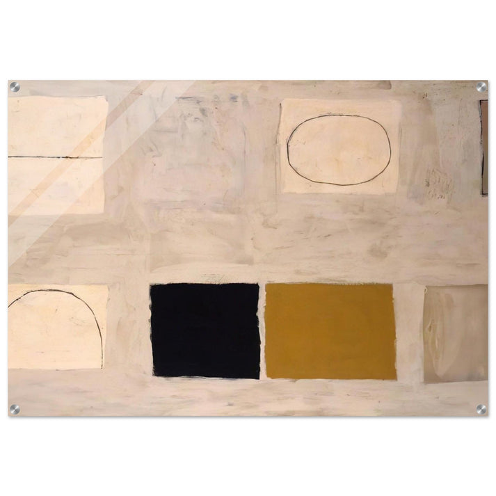 Morning in Mykonos - 1960 - William Scott Acrylic Print - 70x100 cm / 28x40″ inches