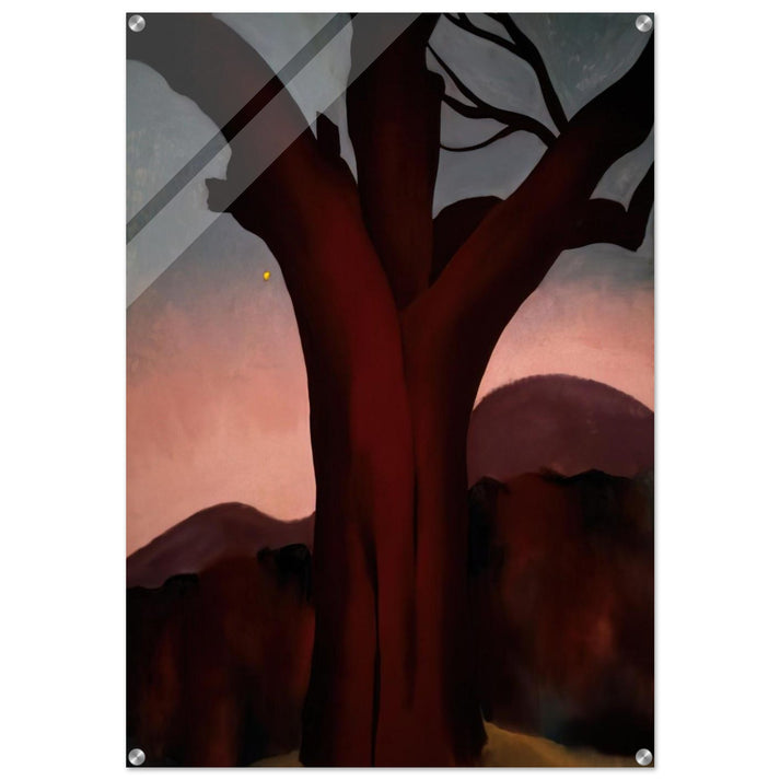 Autumn Trees - Chestnut Tree - Georgia O'Keeffe Acrylic Print - 70x100 cm / 28x40″ inches | Georgia O'Keeffe Wall Art | Georgia O'Keeffe Prints