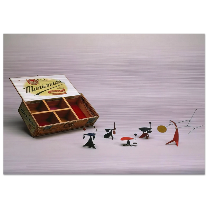 LOUISAS 43RD BIRTHDAY PRESENT 1948 - Alexander Calder Brushed Aluminum Print - 70x100 cm / 28x40 inches | Alexander Calder Aluminum Print | Alexander Calder Prints