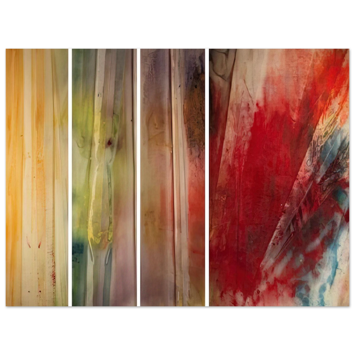 Sam Gilliam - A Warmth, A Lightness, A Glow and Then 75x100 cm / 30x40inches Fine Art Poster