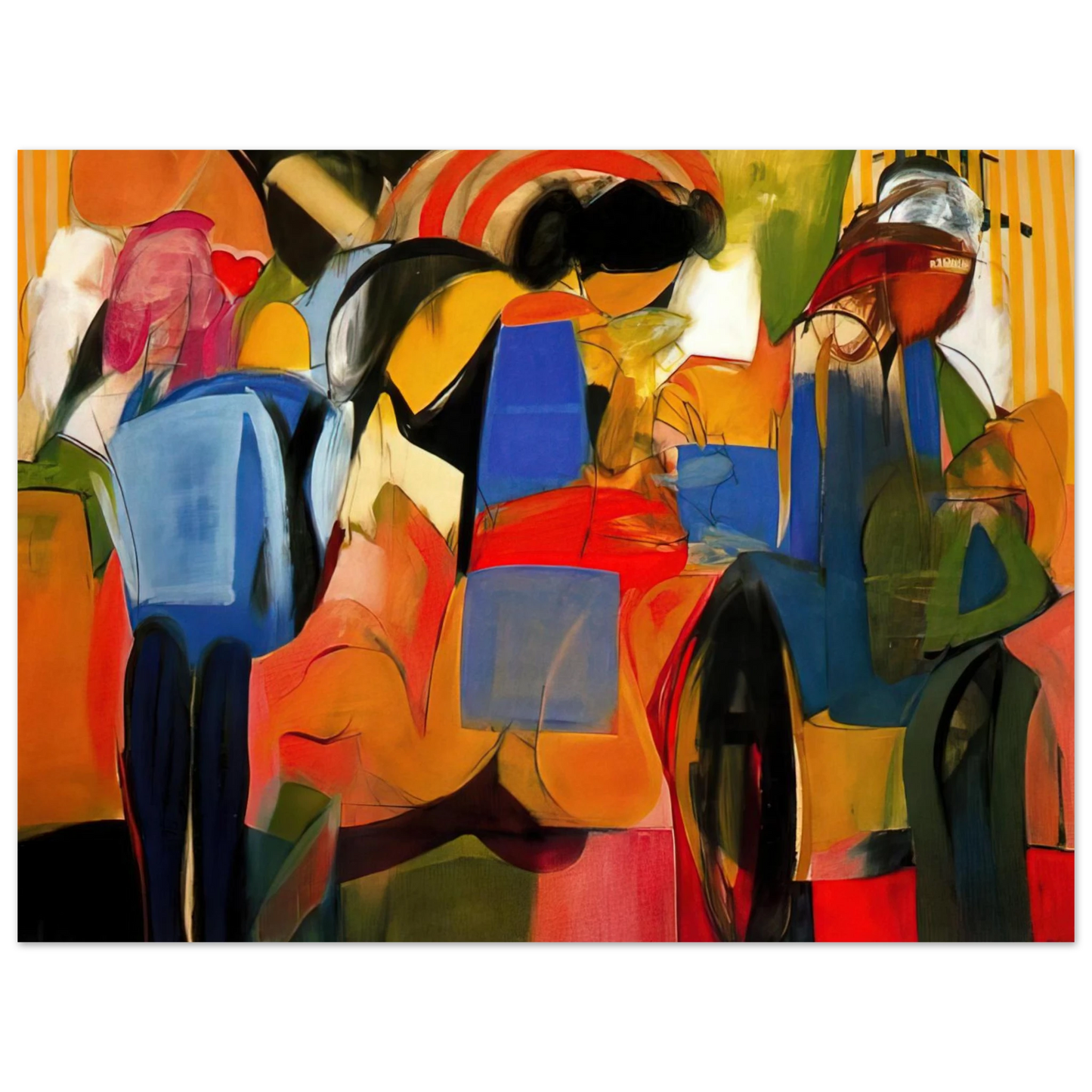 Miriam Schapiro - Facade - Abstract Expressionism Fine Art Poster - Default Title