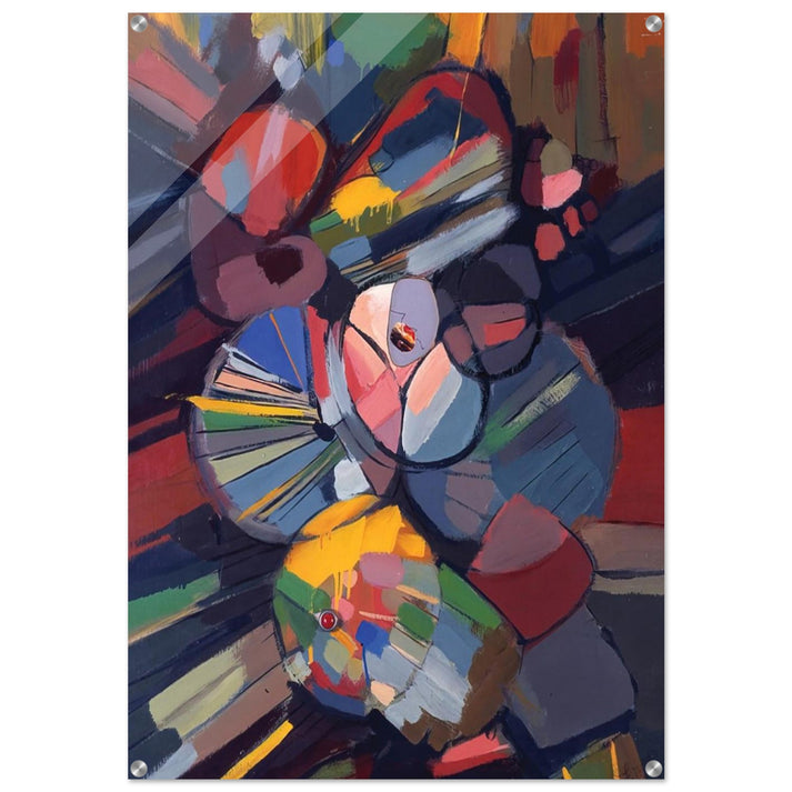 Crystalline - 1975 - Gebre Kristos Desta Acrylic Print - 70x100 cm / 28x40″ inches | Gebre Kristos Desta Wall Art | Gebre Kristos Desta Prints