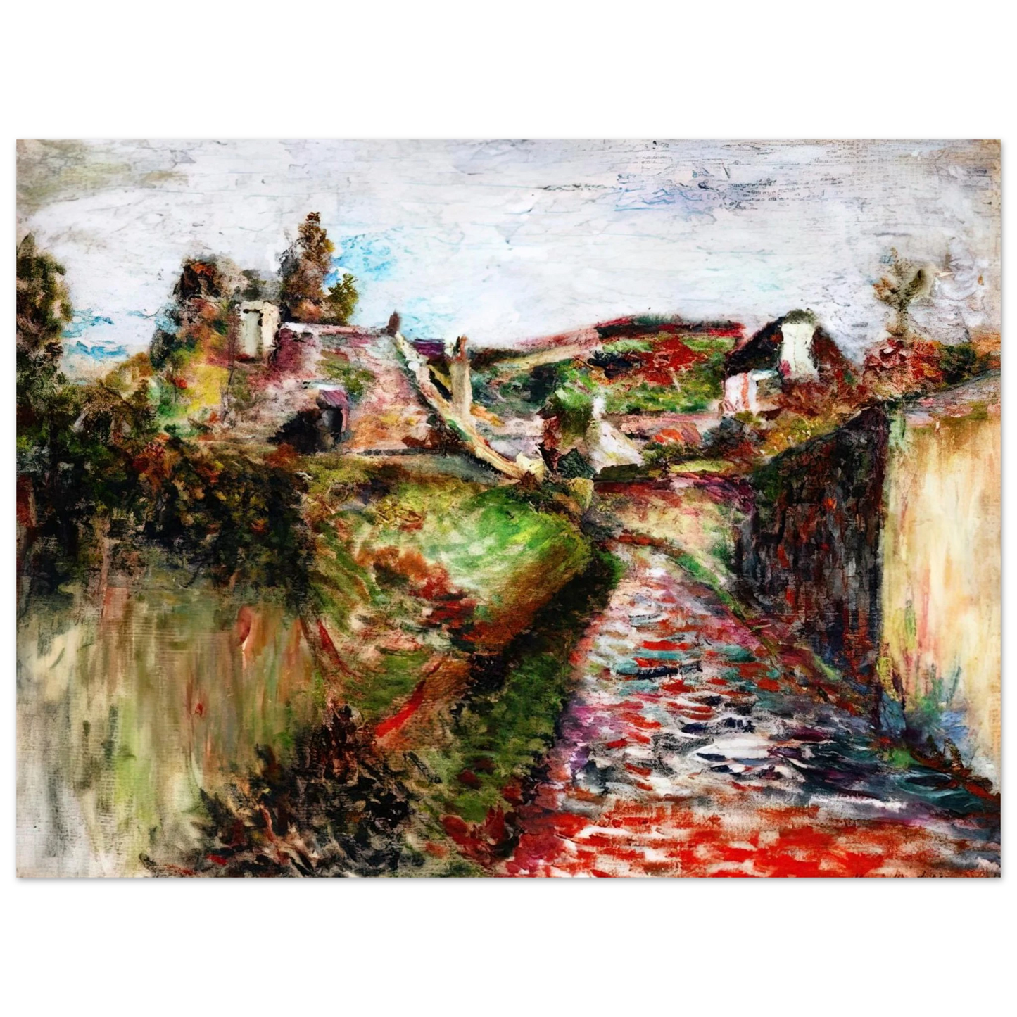 Henri Matisse - VIEW OF BELLE ILE 1897 Fine Art Poster - Default Title