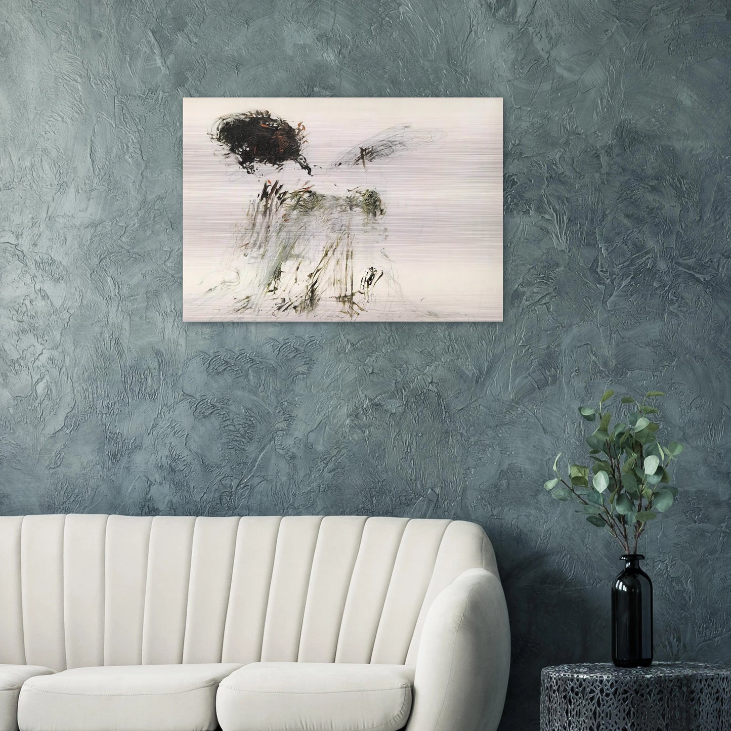 Ides of March - Cy Twombly Brushed Aluminum Print - 70x100 cm / 28x40 inches | Cy Twombly Aluminum Print | Cy Twombly Prints