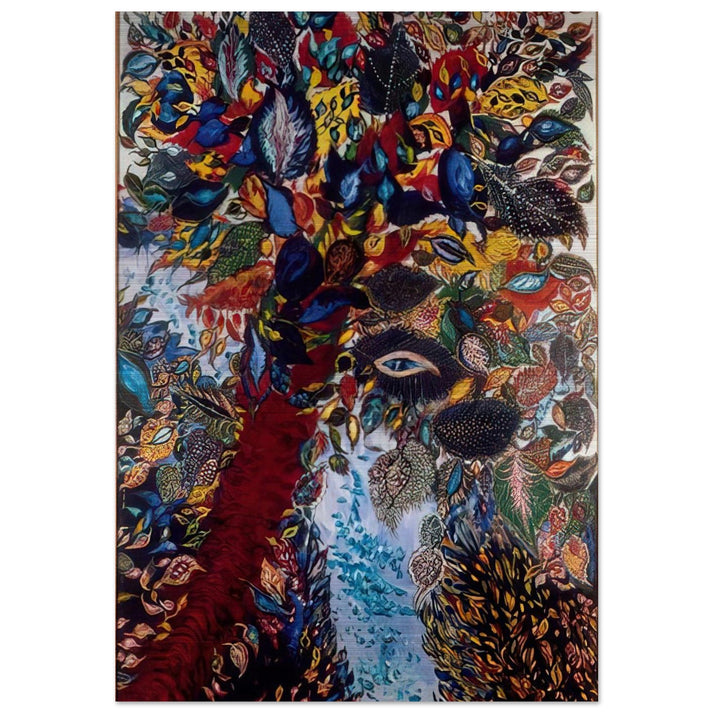 The Tree of Paradise - Seraphine Louis Brushed Aluminum Print - 70x100 cm / 28x40 inches | Seraphine Louis Aluminum Print | Seraphine Louis Prints