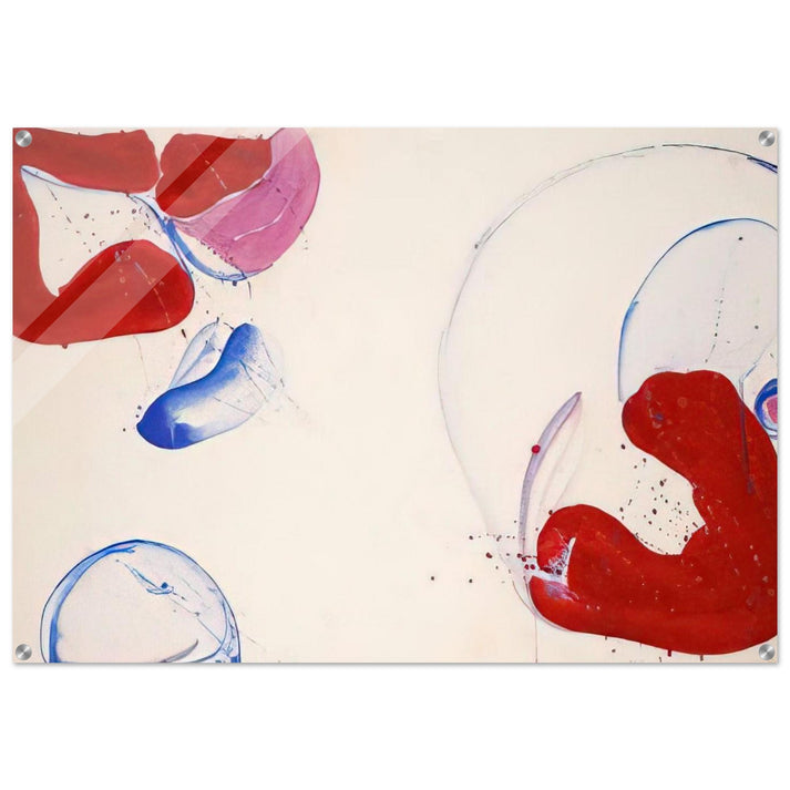 Untitled SF 61-012 - Sam Francis Acrylic Print - 70x100 cm / 28x40″ inches