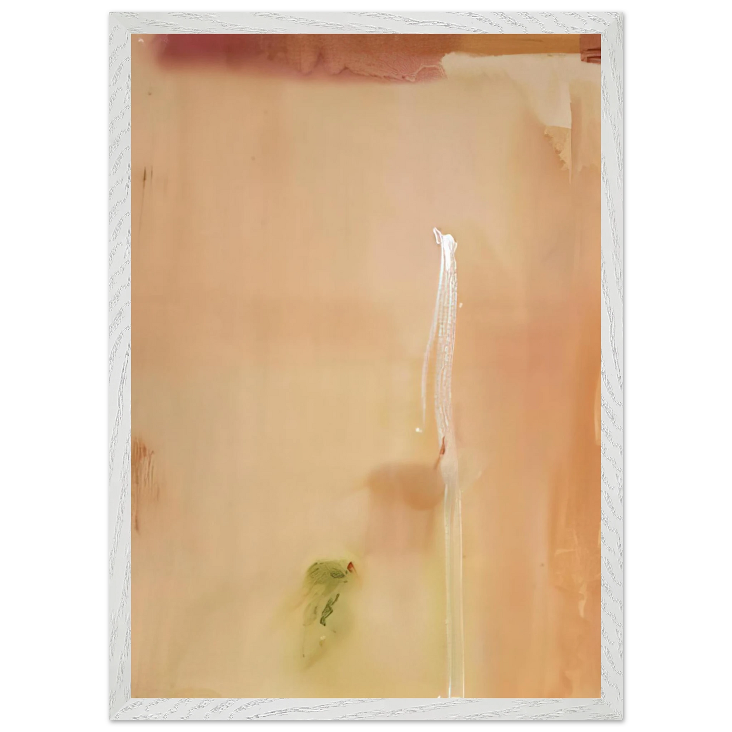 Helen Frankenthaler - Dawn Stroke - 1977 Wall art - 20x25 cm / 8x10 inches - Premium Wooden Framed Poster With Fine Art Paper - Wood frame