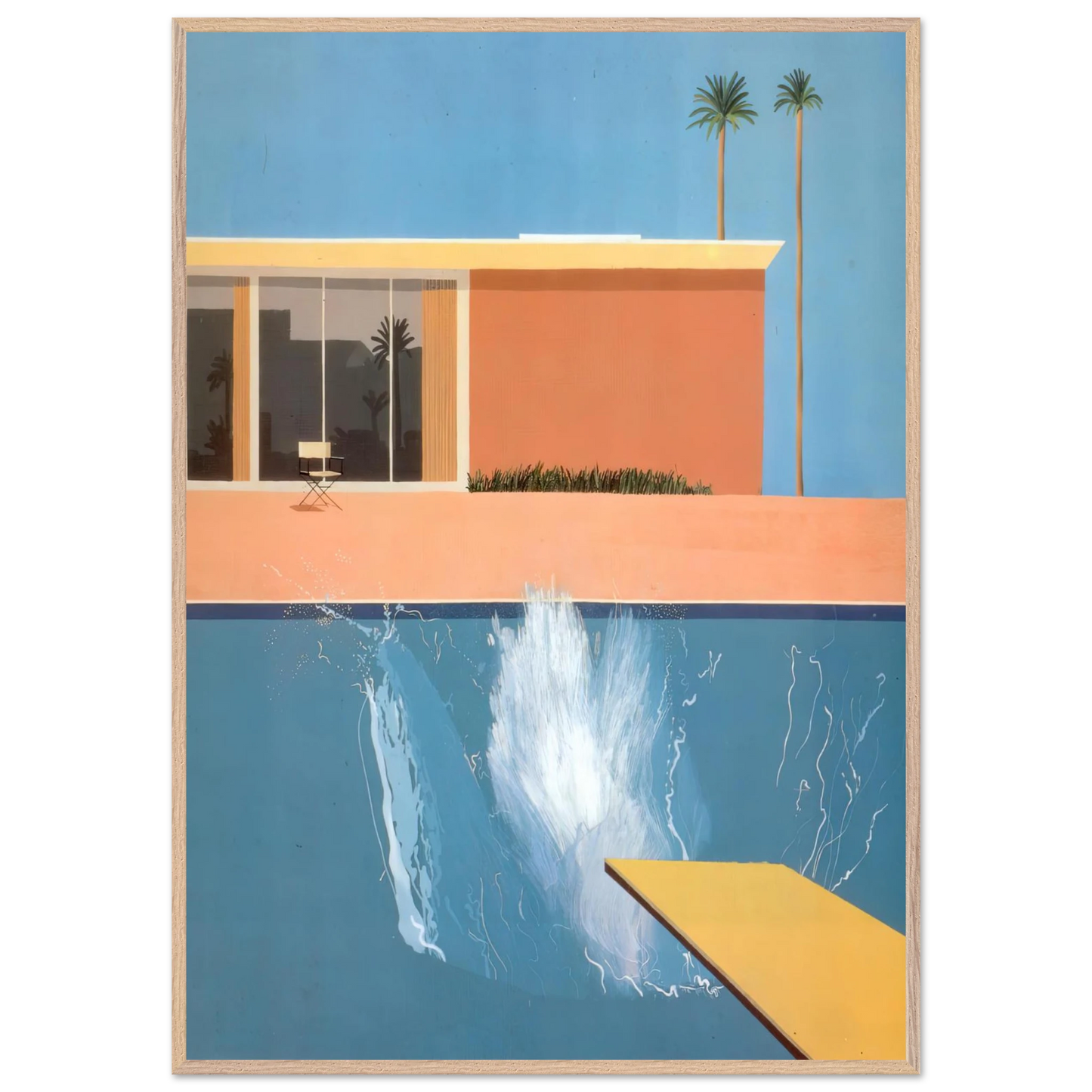 David Hockney - David Hockney Wall art - A2 (42 x 59.4 cm) - Fine Art Poster - -