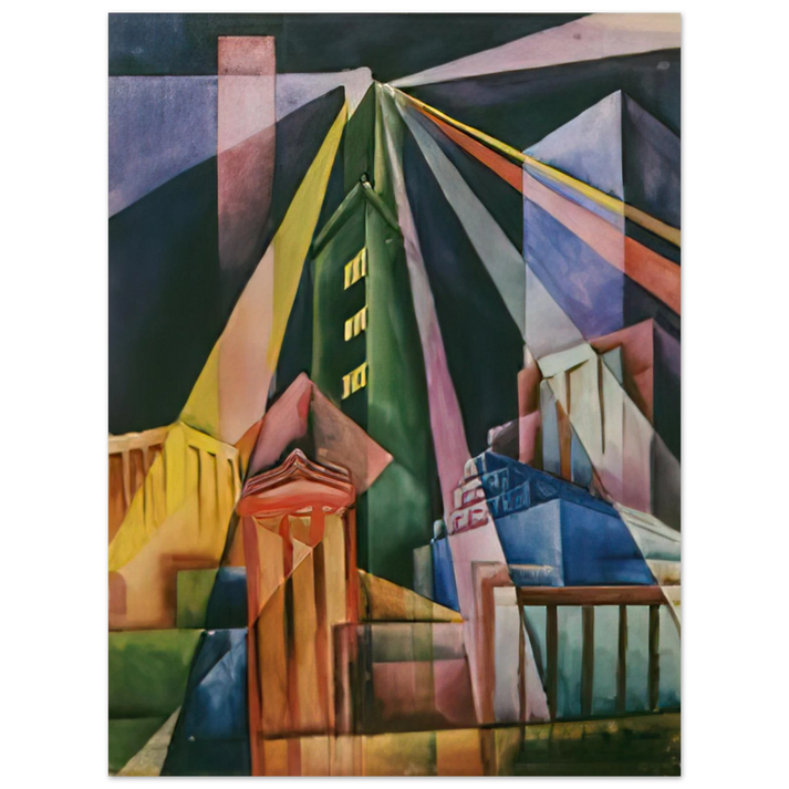 Konrad Zuse - Perspectives 75x100 cm / 30x40inches Fine Art Poster