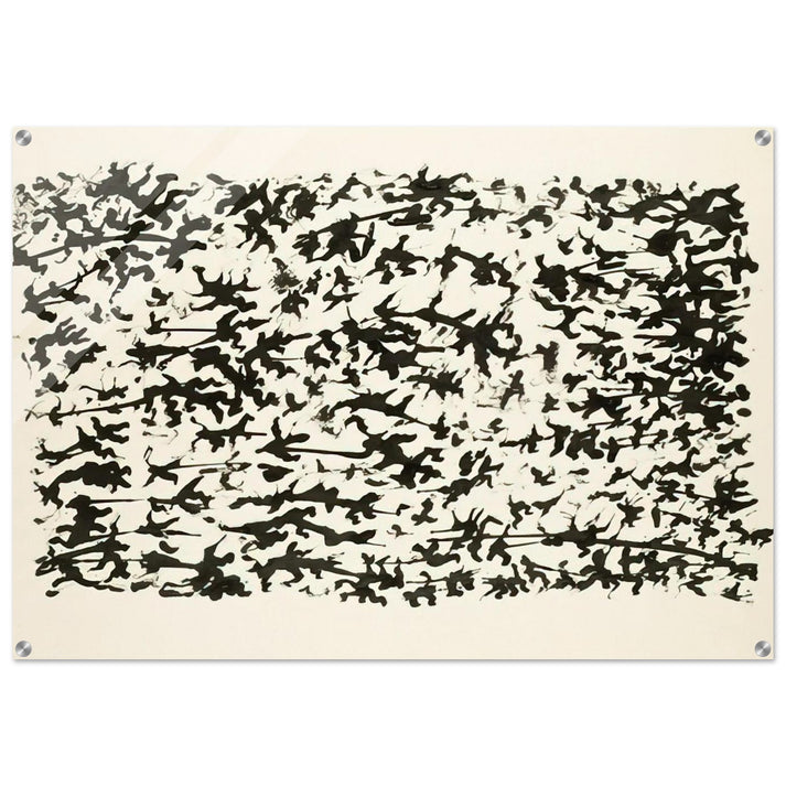 UNTITLED 7 - Henri Michaux Acrylic Print - 70x100 cm / 28x40″ inches