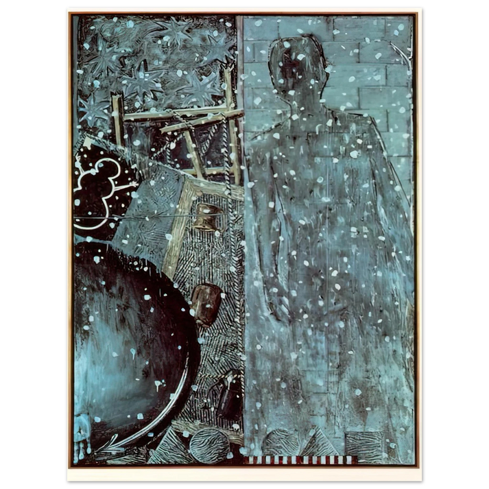 Jasper Johns - WINTER 75x100 cm / 30x40inches Fine Art Poster