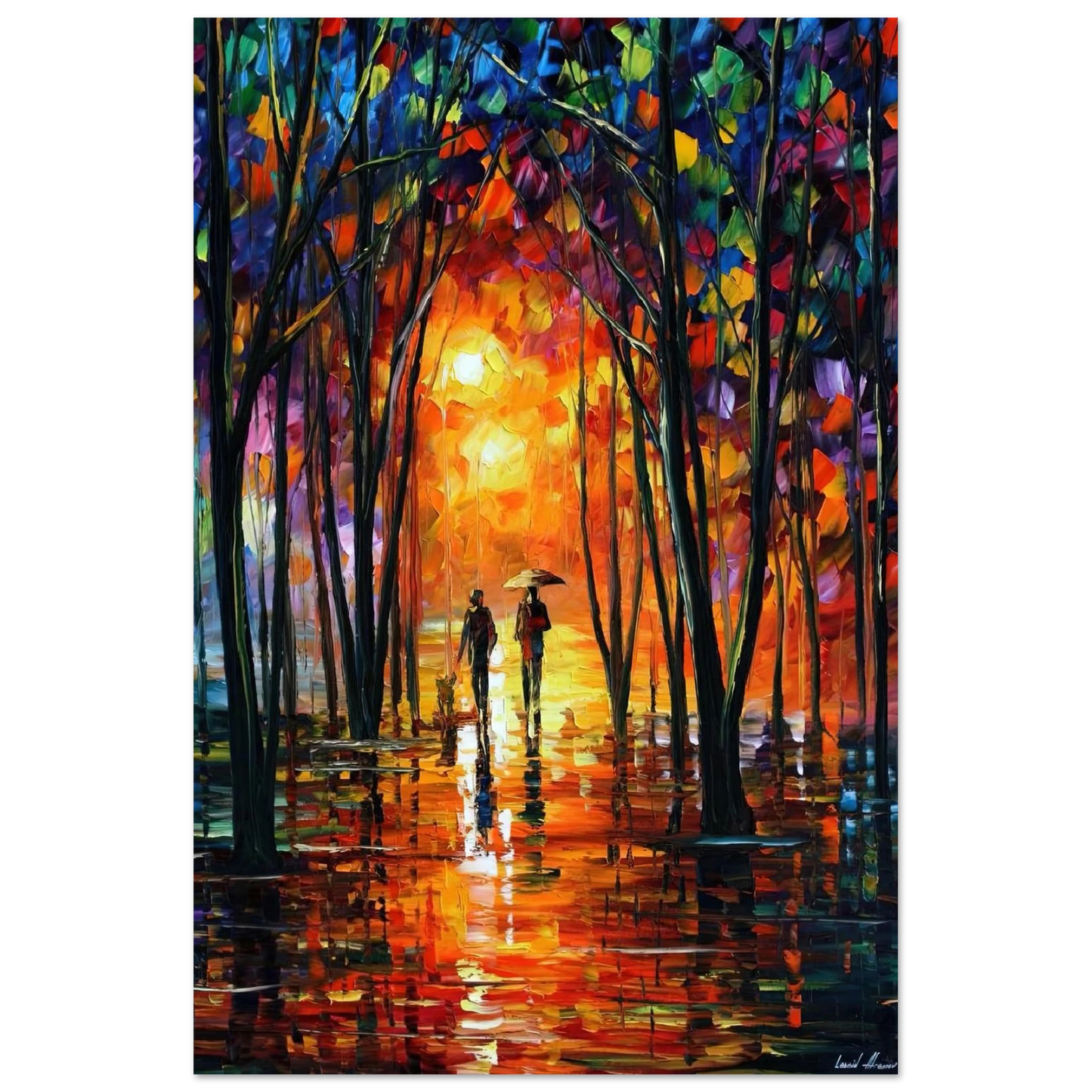 Leonid Afremov - Leonid Afremov Fine Art Poster - 40x60 cm / 16x24 inches