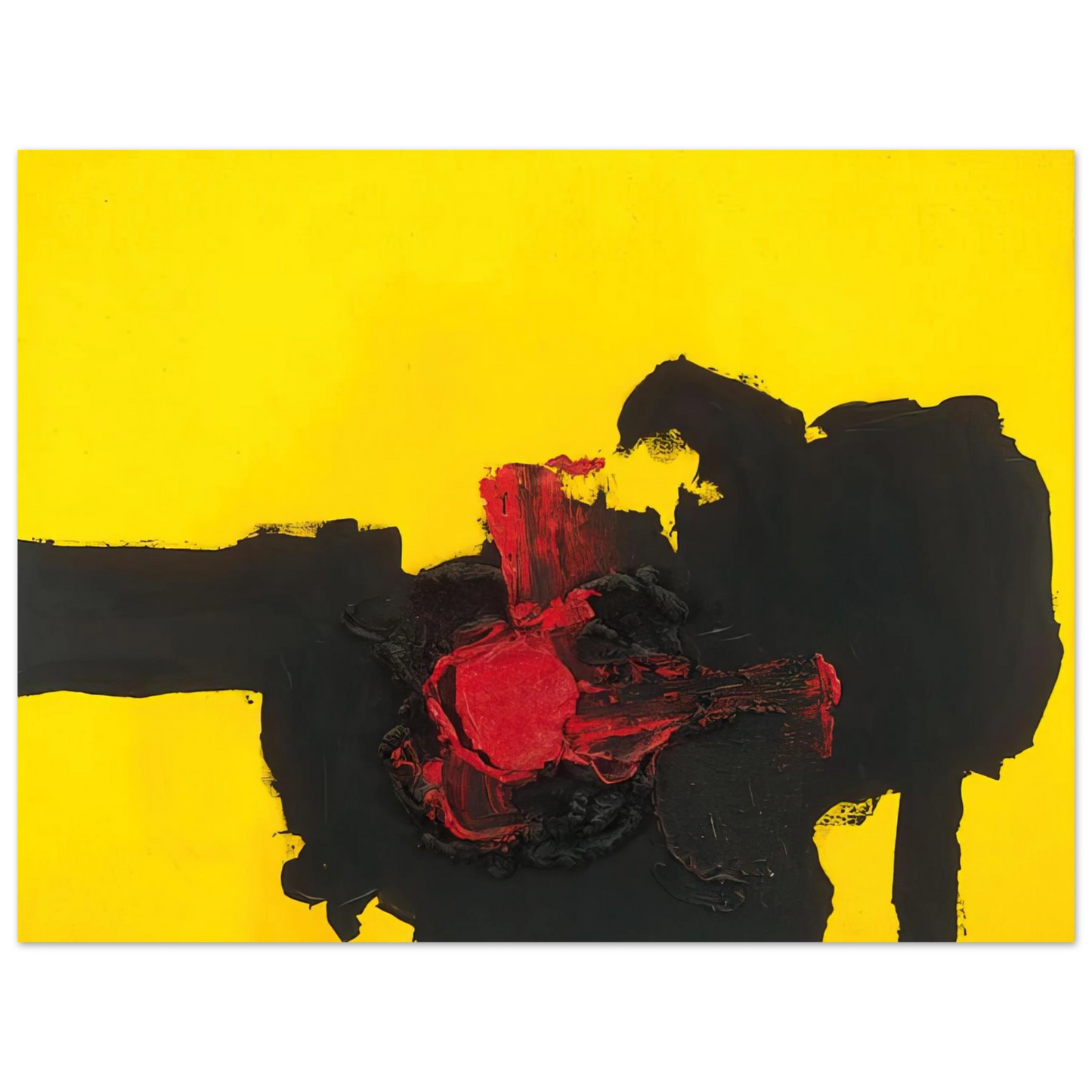 Luis Feito - N MERO 363 1962 Fine Art Poster - Default Title