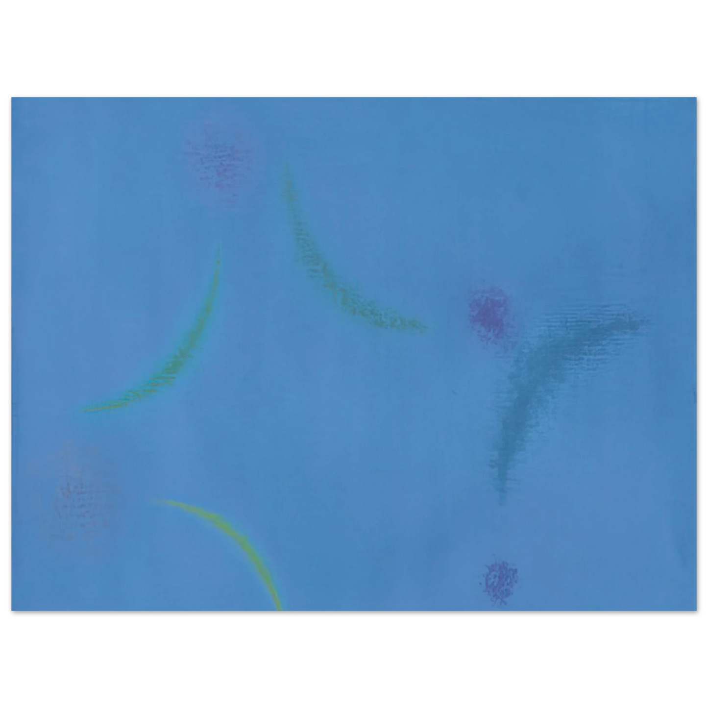 Max Bill - Energien im Blau - 1949 Fine Art Poster - Default Title