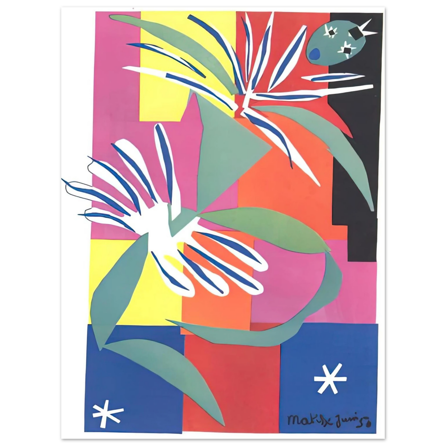 Henri Matisse - CREOLE DANCER Fine Art Poster - Default Title