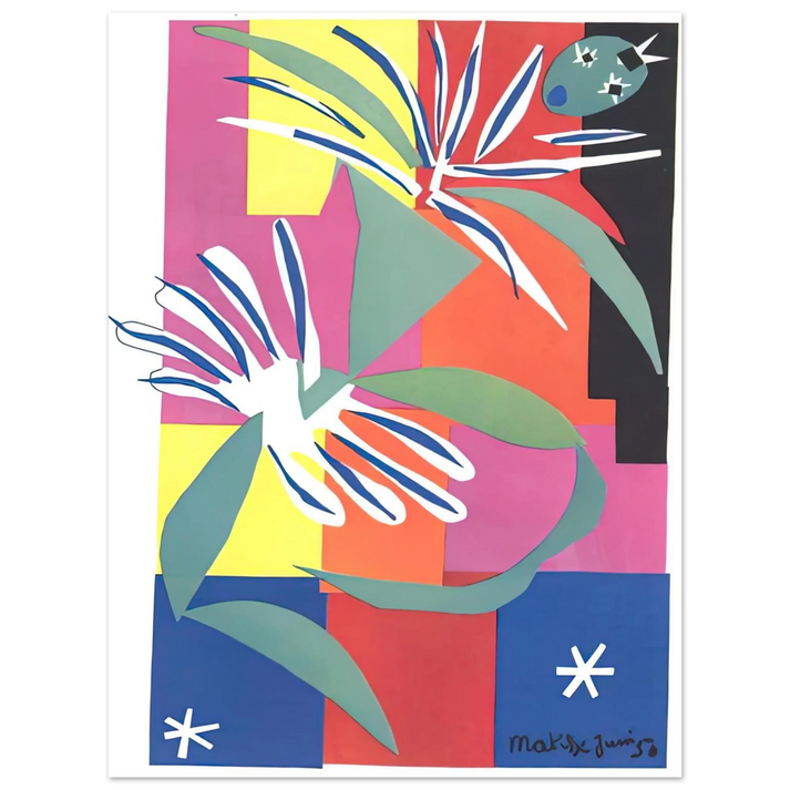 Henri Matisse - CREOLE DANCER 75x100 cm / 30x40inches Fine Art Poster