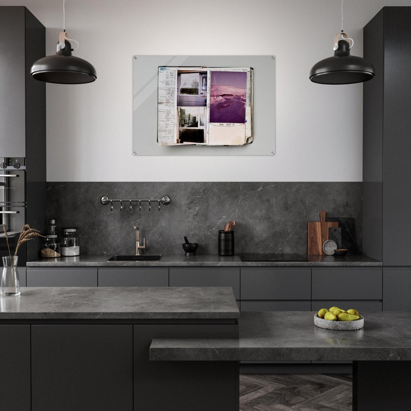 1994 Notebook Diary detail - 1994 - Dieter Roth Acrylic Print - 70x100 cm / 28x40″ inches