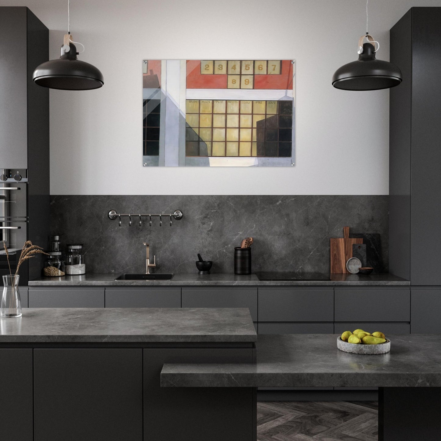 Business - 1921 - Charles Demuth Acrylic Print - 70x100 cm / 28x40″ inches