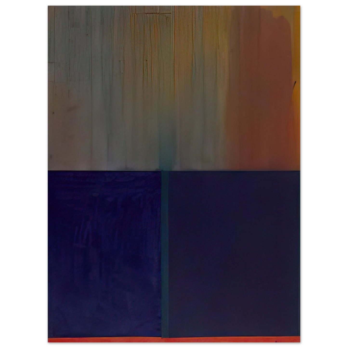 John Hoyland - 12.12.68 - 1969 Fine Art Poster - Default Title