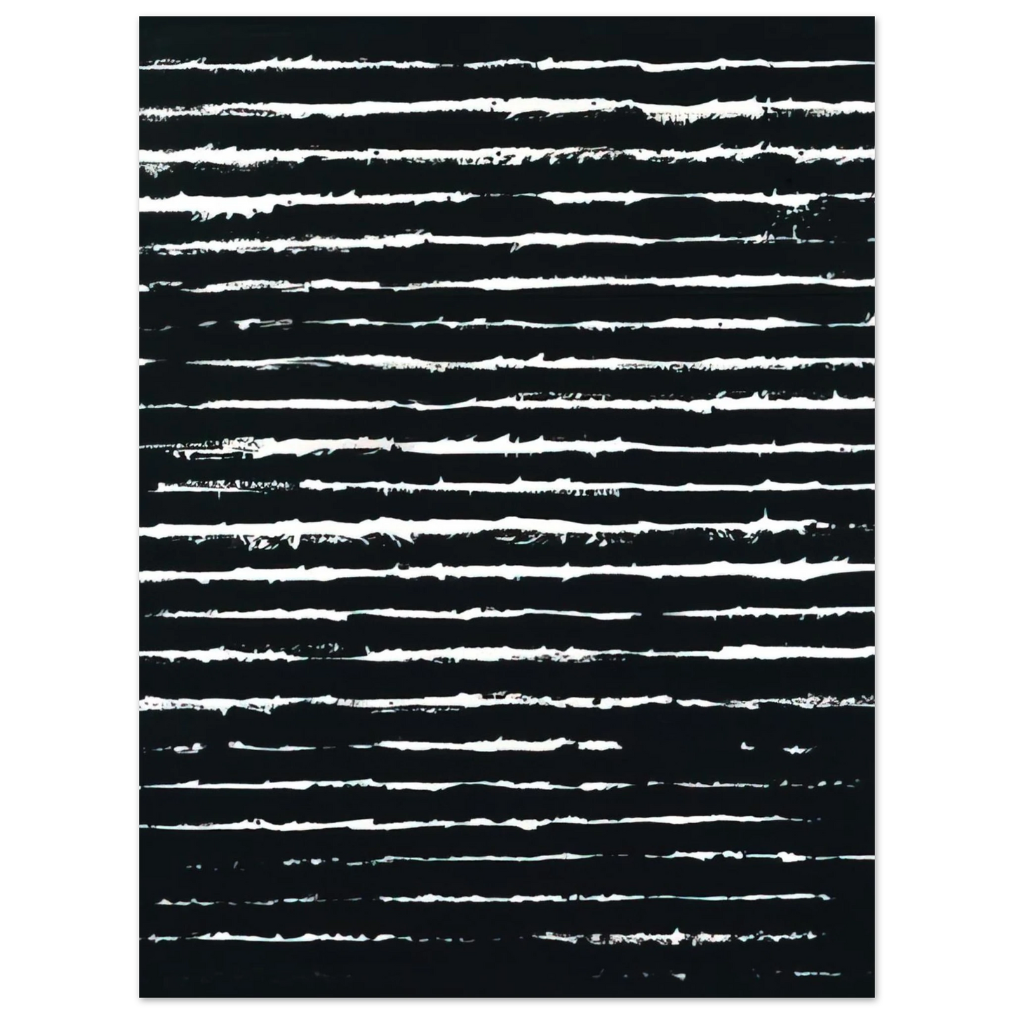 Pierre Soulages - Peinture 243 x 181 cm, 26 juin 1999 - 1999 Fine Art Poster - Default Title