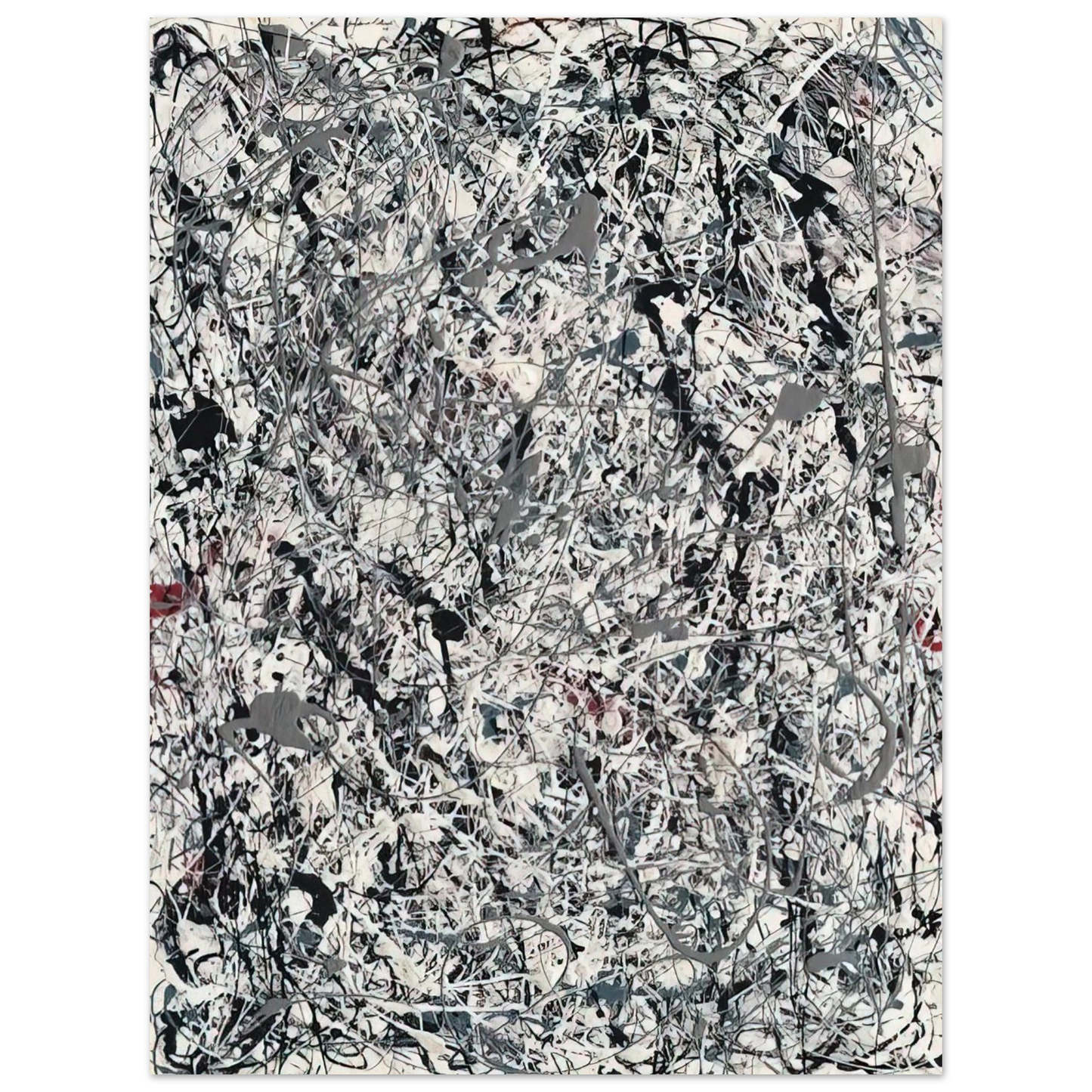 Jackson Pollock - NUMBER 19 1948 Fine Art Poster - Default Title