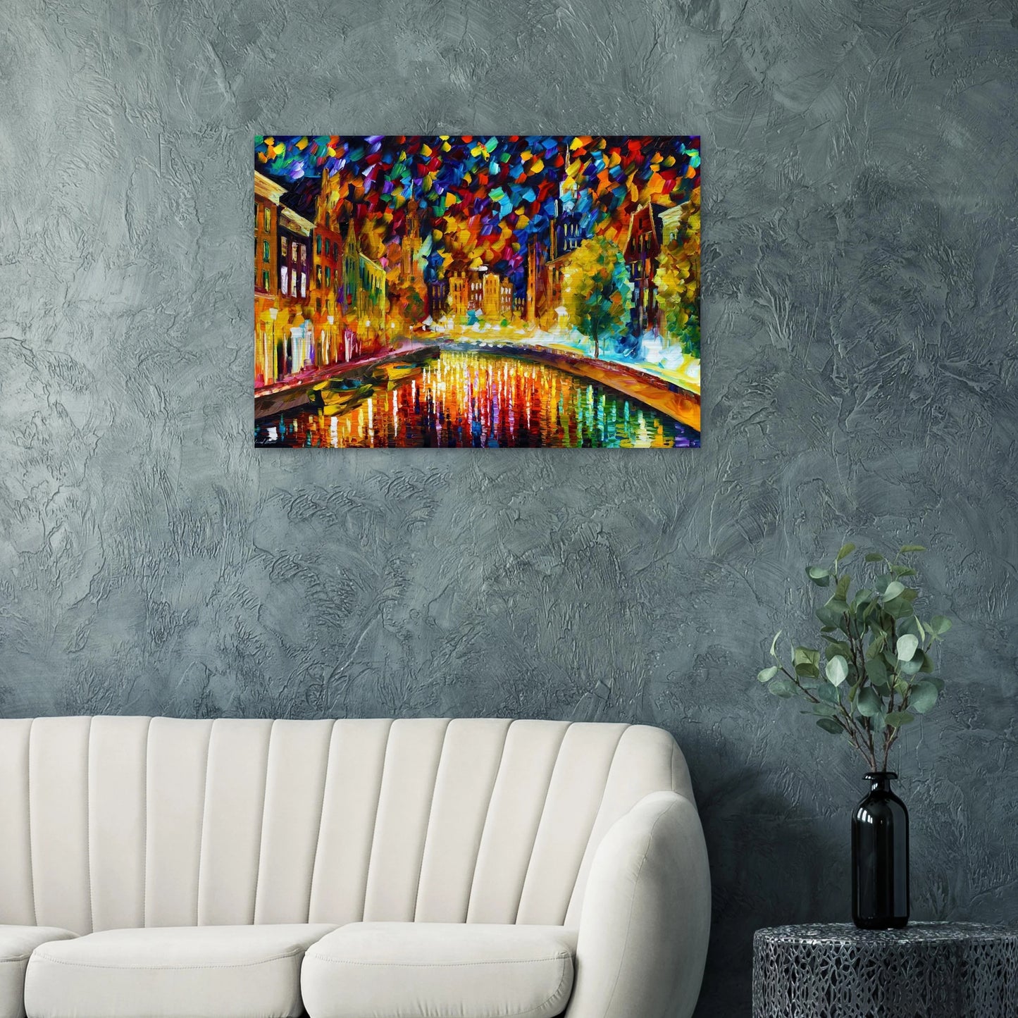 Leonid Afremov - Leonid Afremov Brushed Aluminum Print - 70x100 cm / 28x40 inches | Leonid Afremov Aluminum Print | Leonid Afremov Prints