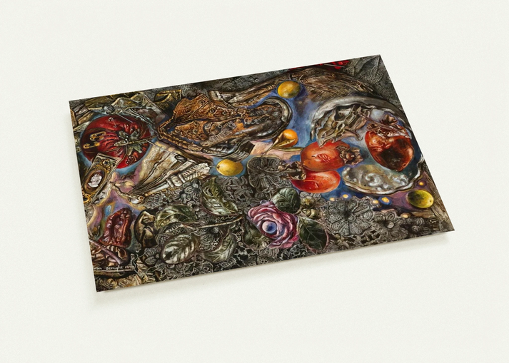 4531 728230 By Ivan Albright Pack of 10 Post Cards | Ivan Albright Post Cards | A6 (10.5 x 14.8 cm) - 4.1 x 5.8 inches