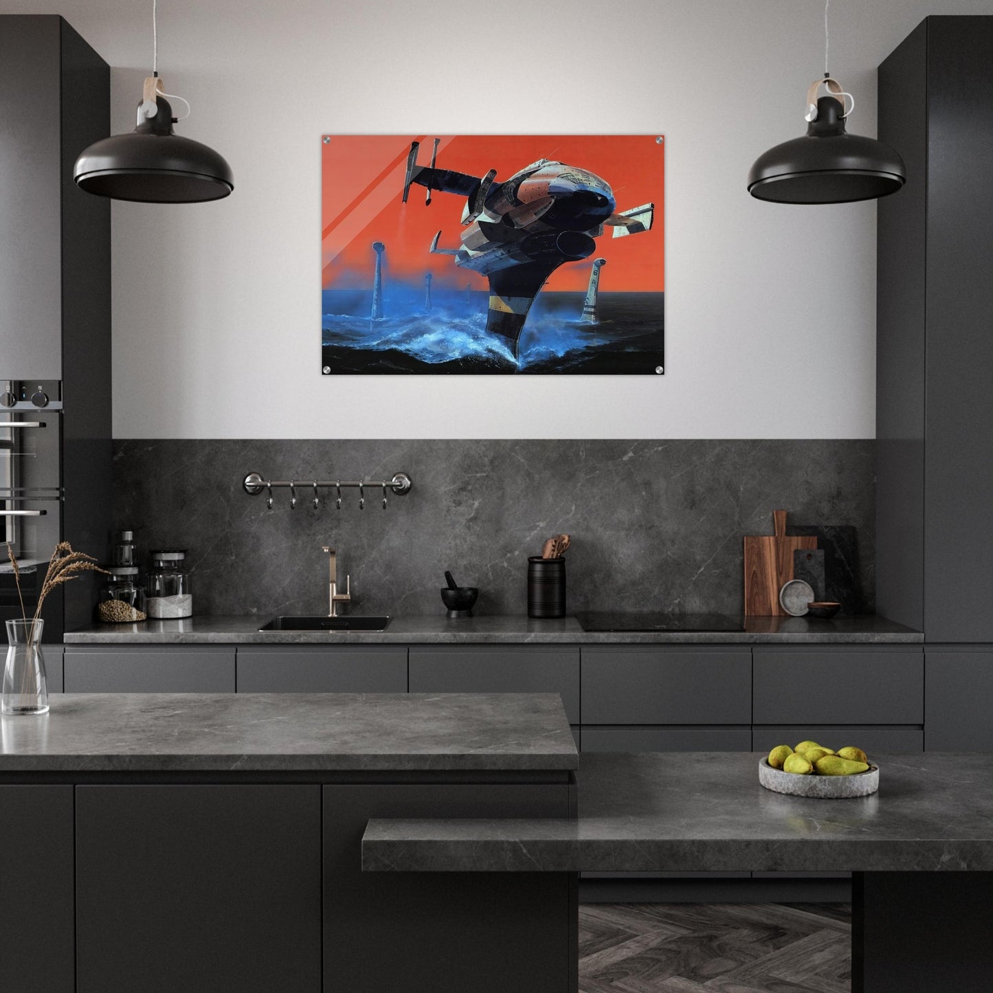 Chris Foss - Chris Foss Acrylic Print - 70x100 cm / 28x40″ inches