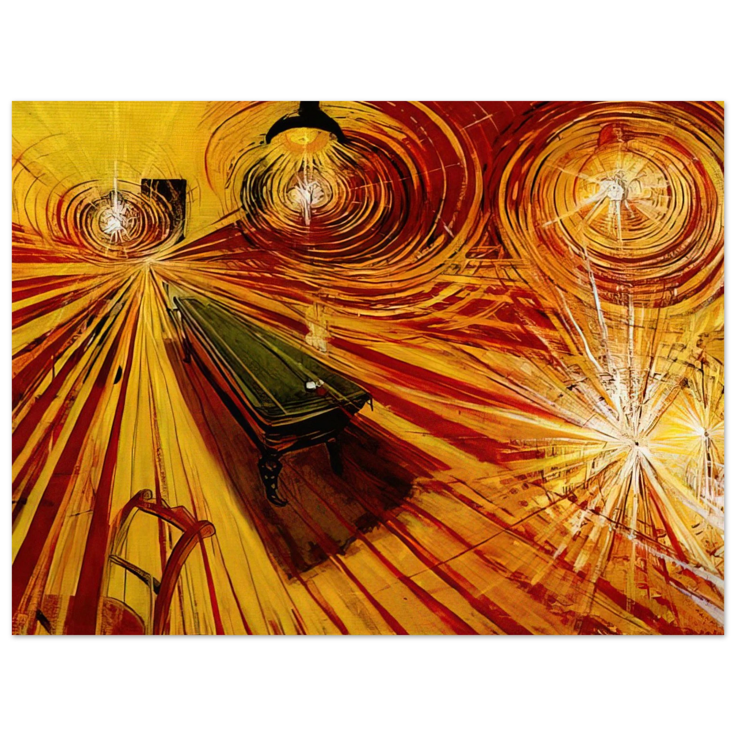 Brett Whiteley - Night Cafe - 1972 Fine Art Poster - Default Title