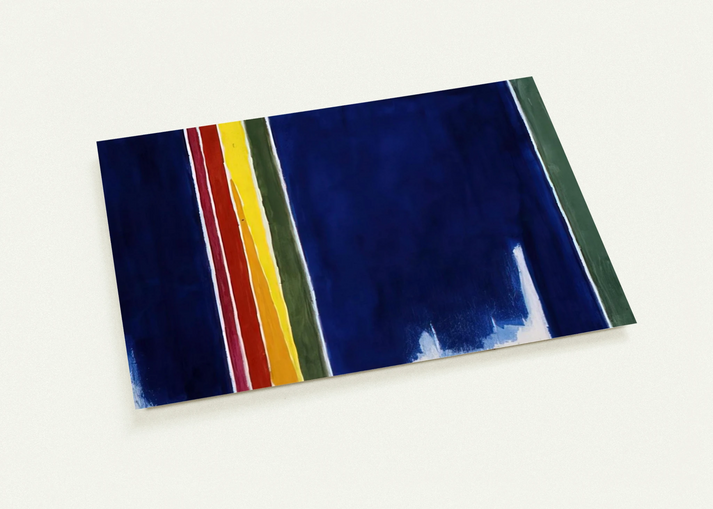 ATMOSPHERIC EFFECTS I 1970 By Alma Woodsey Thomas Pack of 10 Post Cards | Alma Woodsey Thomas Post Cards | A6 (10.5 x 14.8 cm) - 4.1 x 5.8 inches