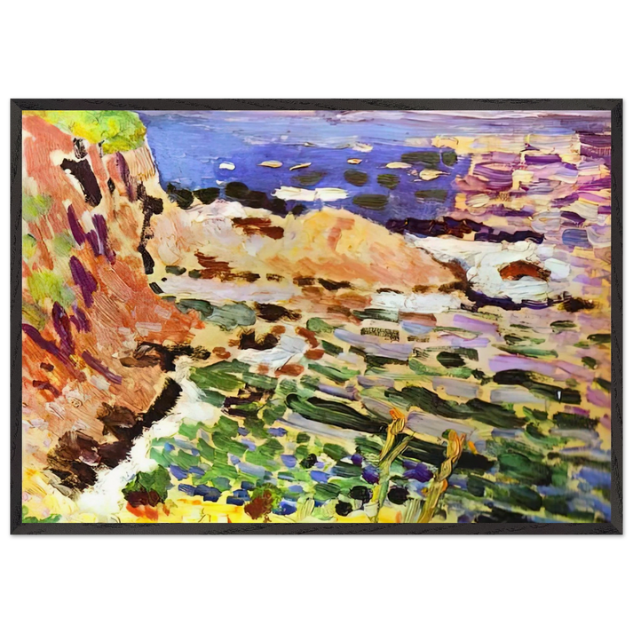 THE MOULADE - Henri Matisse 70x100 cm / 28x40 inches Framed Art Print – Black Wooden Frame