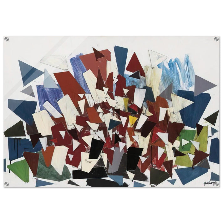 7--7--N - 1992 - Robert Goodnough Acrylic Print - 70x100 cm / 28x40″ inches