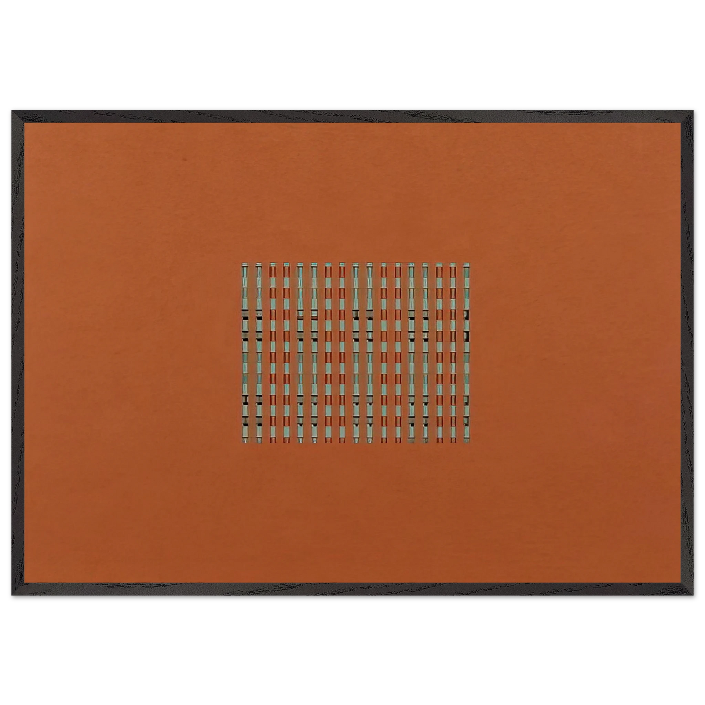 Idea - 1964 - Dieter Roth 70x100 cm / 28x40 inches Framed Art Print – Black Wooden Frame