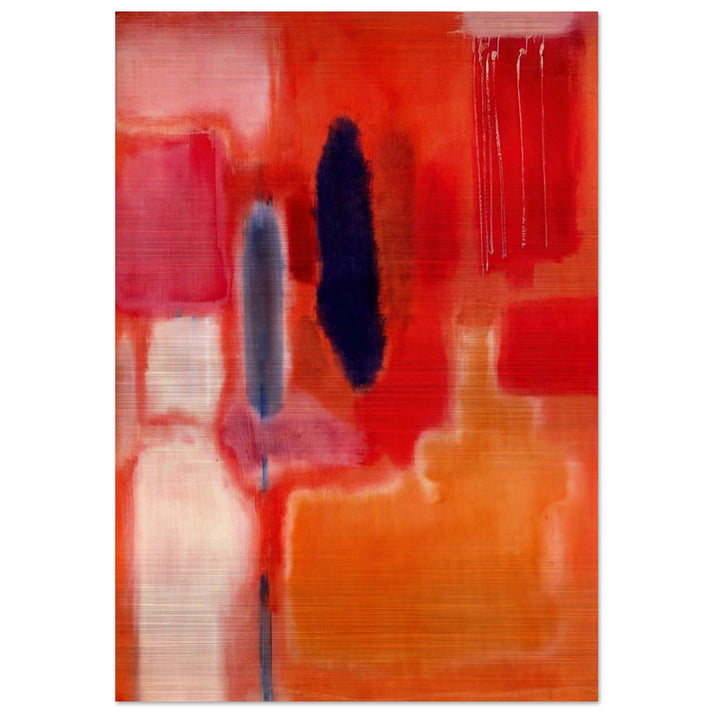 No. 9 - 1948 - Mark Rothko Brushed Aluminum Print - 70x100 cm / 28x40 inches | Mark Rothko Aluminum Print | Mark Rothko Prints