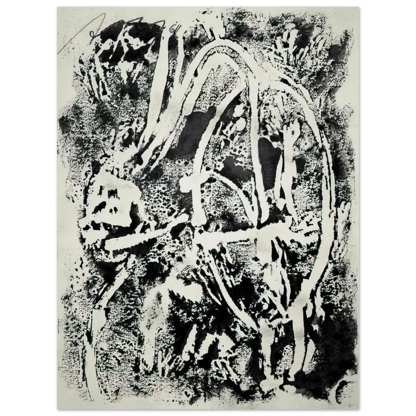 Adja Yunkers - Untitled - 1961 Fine Art Poster - Default Title