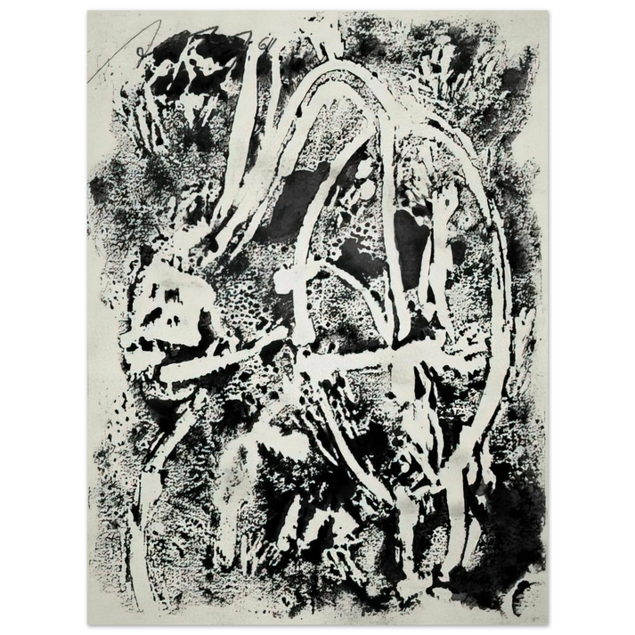 Adja Yunkers - Untitled - 1961 75x100 cm / 30x40inches Fine Art Poster