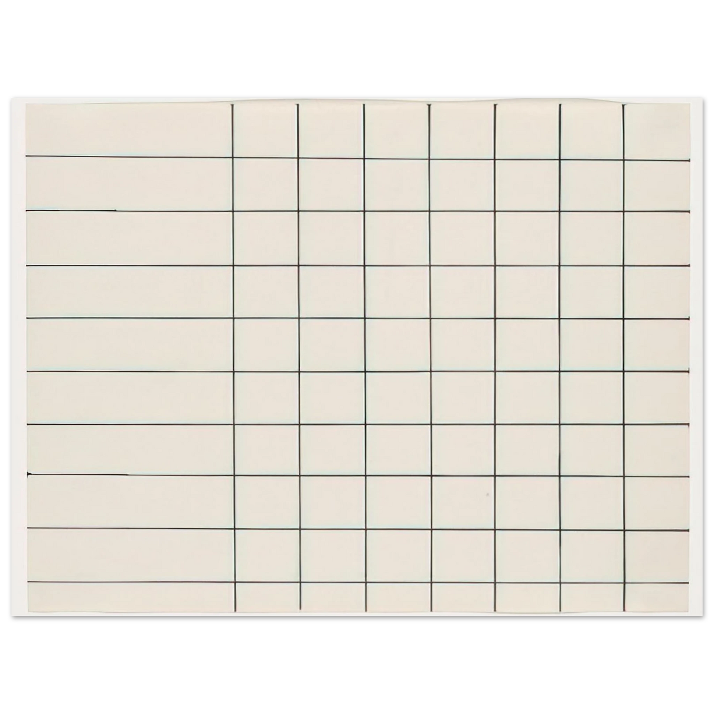 Ellsworth Kelly - Grid Lines from the series Line Form Color Fine Art Poster - Default Title